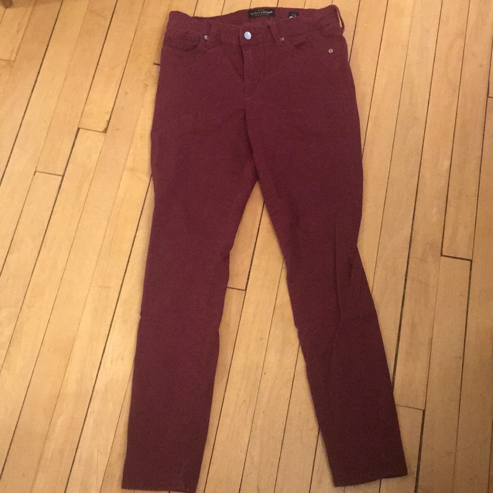 Red Lucky Jeans